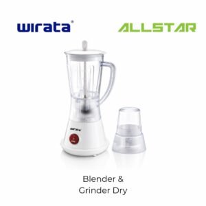 Wirata BG-288 2in1 Blender & Grinder Dry Mill Pengisar 350W