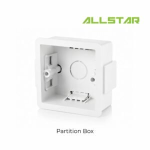 PVC 3" X 3" / 3" X 7" PARTITION BOX NUT BOX FOR SWITCHES & SOCKET