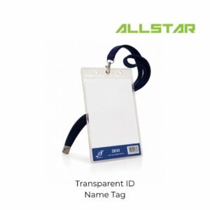 PVC Name Tag / Name Badge / ID Tag / Transparent ID Name Tag