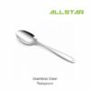 SABLE Stainless Steel Teaspoon 12pcs Set Mirror Polish Durable Rust Resistant Tea Spoon Tableware
