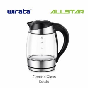 Wirata JK-255 Electric Glass Kettle 1.7L