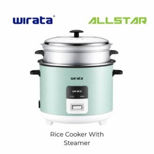 Wirata RC-712 Rice Cooker With Steamer 1.2L