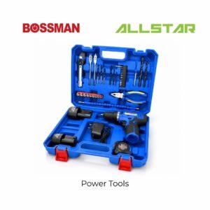 BOSSMAN BDX12-KIT 12V Rechargeable POWER DRILL COMPLETE SET