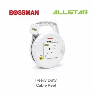 35 BOSSMAN - Heavy Duty Cable Reel 5/7/10 Meter SIRIM-Certified BSR5M