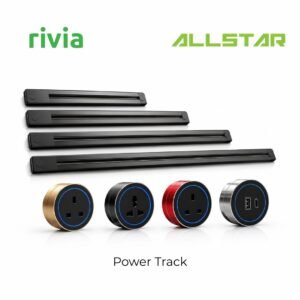 [SIRIM / SAFETY MARK]Rivia 400MM / 600MM / 800MM / 1000MM Power Track + 13A Adapter+USB FAST CHANGER