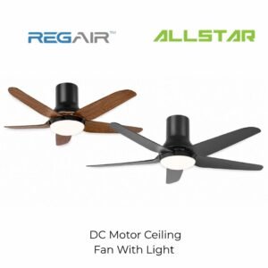 48 【Designer's First Choice】REGAIR MT36" 46" 56" DC Motor Ceiling Fan With Light 5B-16S-8889CFM