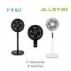 49 【NEW】DEKA FIERO JETTO A10RC JETTO SF-B30RC 9" 5 Blades 5 Speeds with R/C DC Motor Wall Fan Stand Fan Kipas Berdiri