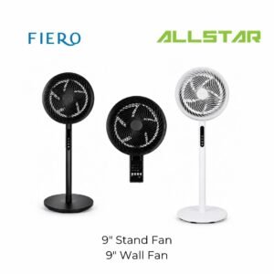 49 【NEW】DEKA FIERO JETTO A10RC JETTO SF-B30RC 9" 5 Blades 5 Speeds with R/C DC Motor Wall Fan Stand Fan Kipas Berdiri