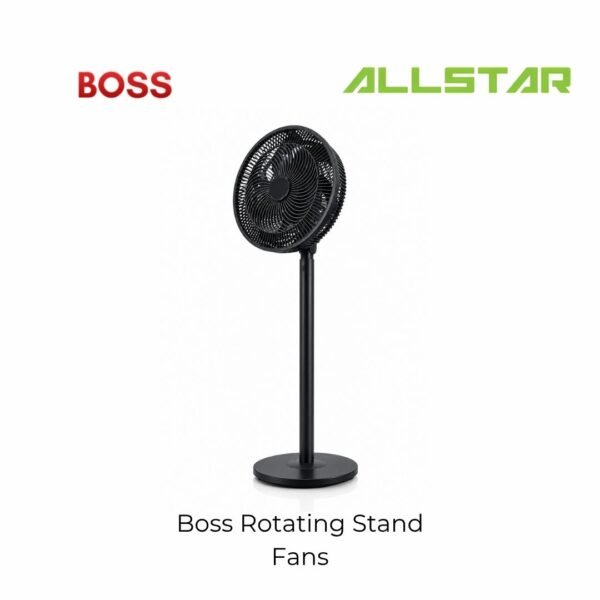 Boss Rotating Stand Fans (10", 14", 20") Fans Oscillation Fan Kipas Berdiri Kipas Angin Berdiri