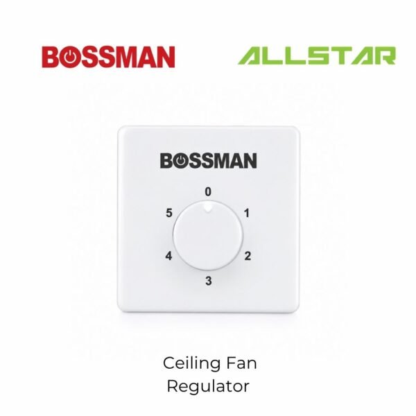 57 Bossman Ceiling Fan Regulator White Accessories