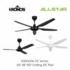 【NEW】Deka X-ONE 56" / 46" DC motor Remote Control Ceiling fan with 24 Speed ABS Kipas Siling