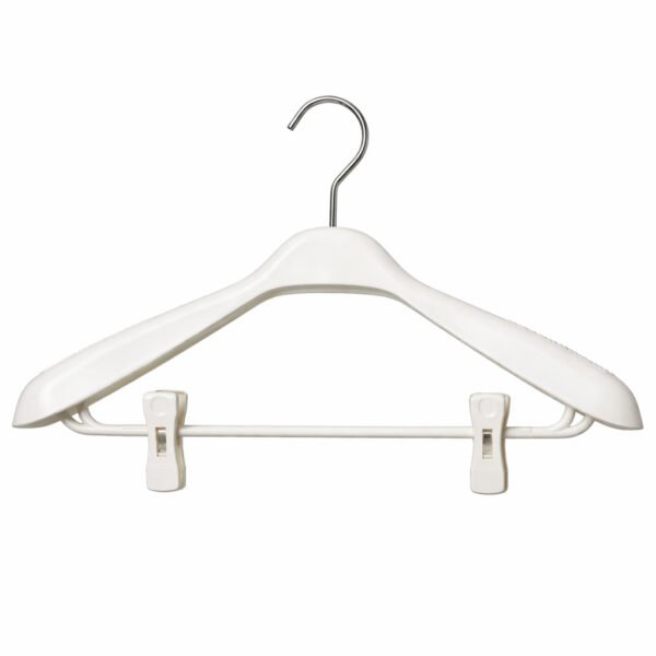 69f82c0ac3d73_1777871882.jpg Premium Multi-Function Anti-Slip Clothes Hanger with Clips Durable Space Saving Design