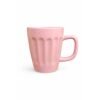 Ceramic Mug Set Pastel Color Coffee Cup Ribbed Design Heat Resistant Cup Tea Milk Mug Set
