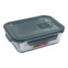 Top Point Heat Resistant Borosilicate Glass Microwave Airtight Storage Container Lunch Box (320/370/1040ml)