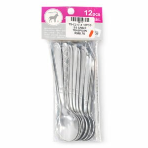 69f82c149e4d1_1777871892.jpg SABLE Stainless Steel Teaspoon 12pcs Set Mirror Polish Durable Rust Resistant Tea Spoon Tableware