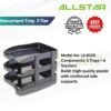 69f82c1562fc7_1777871893.jpg 3-Tier Document Tray with Mirror Polish by Lucky Star Tingkat Paper Tray 3 Tier