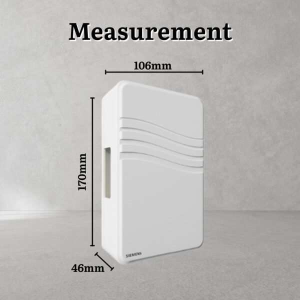 SIEMENS Wired Door Bell & Eurobell Schneider Wired Door Chime with Built-in Transformer Ding Dong Chime Loceng Pintu