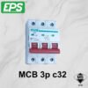EPS 1 POLE MCB 10A/16A/20A/32A MINIATURE CIRCUIT BREAKERS (6KA) SIRIM APPROVE -NEW JMS SERIES MCB 1POLE