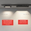 69f82c1d2ed13_1777871901.jpg LED Linear Track Light Grille Light 24W 36W Aluminum Casing Lampu Siling Trek Ruang Tamu Spotlight Ceiling Light
