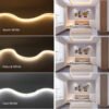 69f82c1ddab32_1777871902.jpg 180° COB LED Strip Light 24V – 10M, 320 LEDs/m, Ultra-Bright, High-Density, Flexible Tape, 3000K-6500K, RA90, DC24V