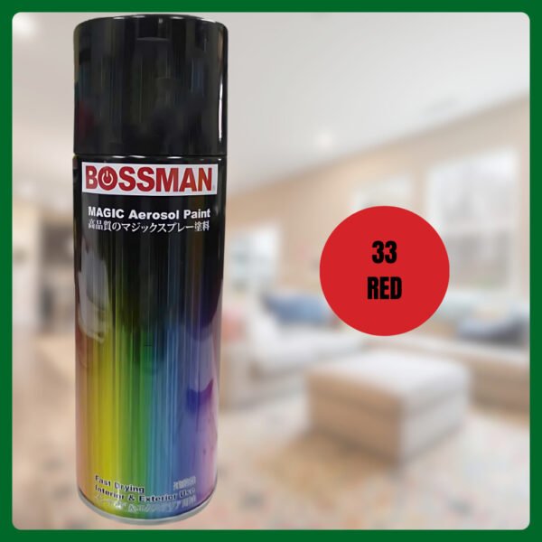 BOSSMAN Paint Spray Standard Color Colour #1-41 Spray Paint Magic Aerosol Paint 400ml