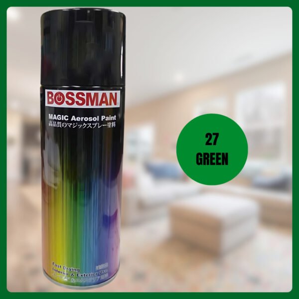 BOSSMAN Paint Spray Standard Color Colour #1-41 Spray Paint Magic Aerosol Paint 400ml