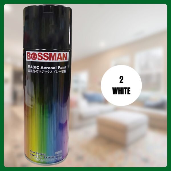 BOSSMAN Paint Spray Standard Color Colour #1-41 Spray Paint Magic Aerosol Paint 400ml