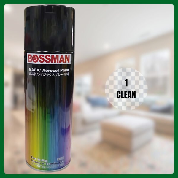 BOSSMAN Paint Spray Standard Color Colour #1-41 Spray Paint Magic Aerosol Paint 400ml