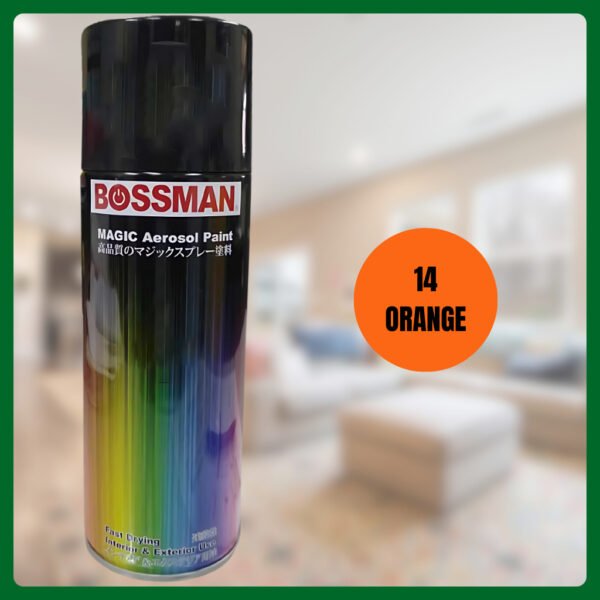 BOSSMAN Paint Spray Standard Color Colour #1-41 Spray Paint Magic Aerosol Paint 400ml