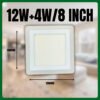 LED Surface Downlight 3 Modes Downlight 3 Colour 12W+4W | 18W+6W LED Colour Ceiling LightSquare Lampu Siling