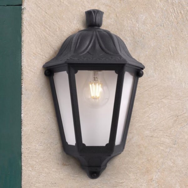 Fumagalli Iesse E27 Half Wall Lantern Outdoor Decor Light Vintage Classic Lantern