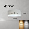 LED Surface Downlight 12W 18W 24W Mounted Ceiling Lights Down Light Home Lighting Lampu Siling Rumah White Frame
