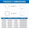 69f82c2b9d5e7_1777871915.jpg 【SIRIM】 Megaman LED Downlight Lampu Siling Surface Recessed Ceiling Light 5"/6/8" 12W/15W/24W
