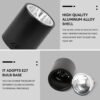 6 Inch 4 Inch E27 Flush Mount Surface Casing Downlight Ceiling Light with LED Rumah Black White