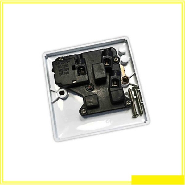 DESIGNER 13A SWITCH SOCKET CHINT New7G 13A 250V 1 Gang 3 Pin Switch Socket with Indicator Light (DS-8019)