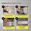 BOSSMAN Butyl Waterproof Tape Aluminum Foil Anti-leakage Self-adhesive Gam Bumbung Gam Tampal Bocor