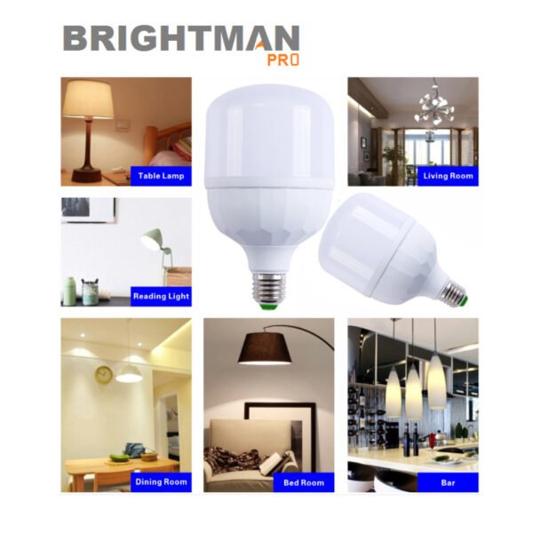 69f82c388f2da_1777871928.jpg LED Big Bulb Spot Bulb 30W / 50W Daylight Cool White E27 / ES Big Light Bulb Pasar Malam Light