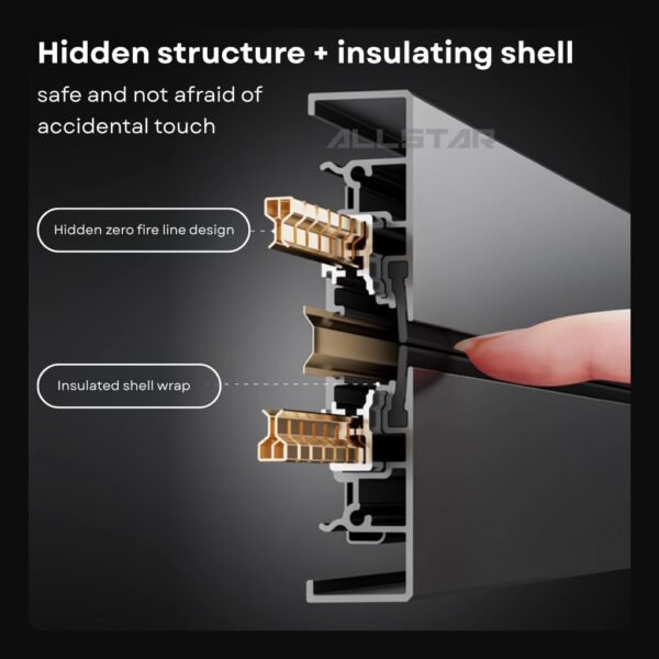 【SIRIM】Surface Power Track 32A Power Line 8000W Power Rail & Socket Adapter 13A Universal Socket USB Heavy Duty