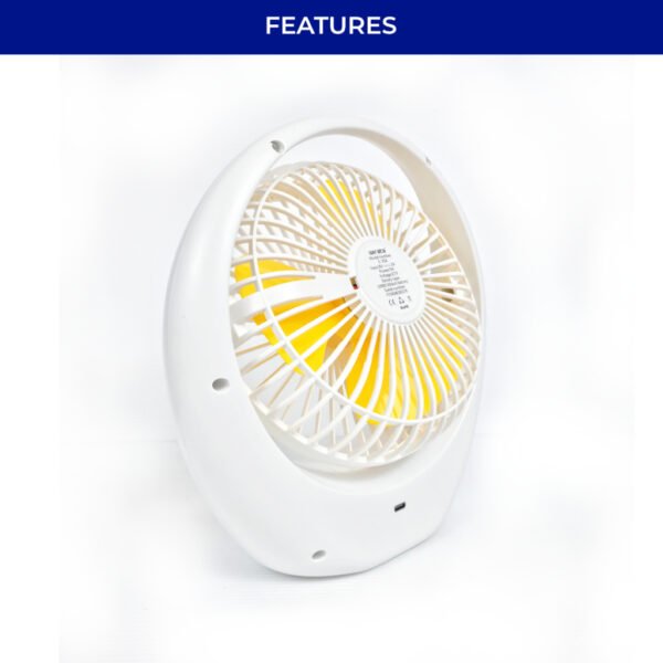 Wirata F-704 Personal USB Table Fan Kipas Meja 6"