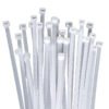 [READY STOCK] Black Or White 100pcs Nylon Cable Ties Pengikat Kabel Locking Zip Length 4" 6" 8" 10" 12"