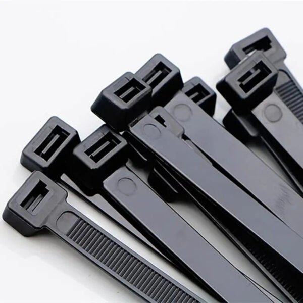 [READY STOCK] Black Or White 100pcs Nylon Cable Ties Pengikat Kabel Locking Zip Length 4" 6" 8" 10" 12"