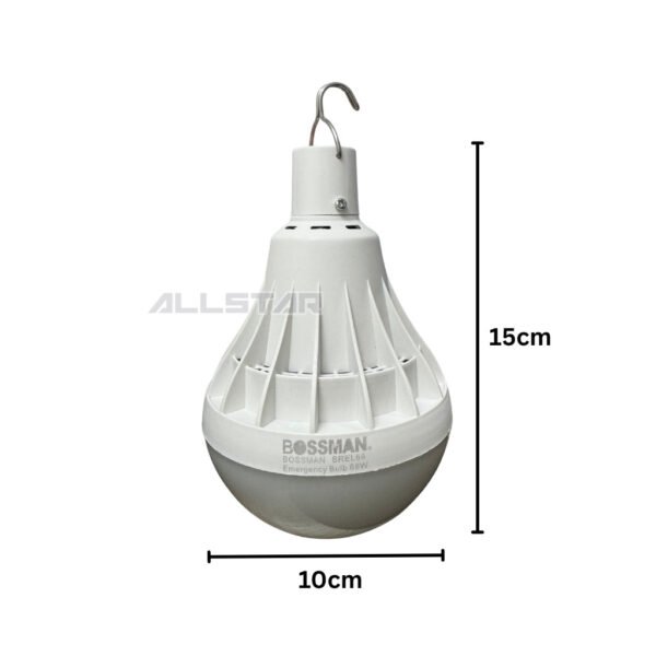 69f82c4050c30_1777871936.jpg Bossman USB Rechargeable LED Light Bulb 68W BREL-68 Lampu Cas Pasar Malam LED Lampu Gantung Lampu Emergency Rumah
