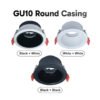 GU10 LED Bulb 5W 6W 8W 10W Spotlight Bulb Tracklight Energy Saving 6000K 4000K 3000K 3 Colour