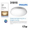 Philips  31815/31816 LED Ceiling Light 2700K Warm White lampu ceiling