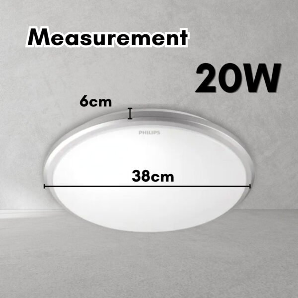 Philips  31815/31816 LED Ceiling Light 2700K Warm White lampu ceiling