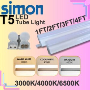 Simon T5 LED Tube Light - 1FT/2FT/3FT/4FT (3000K/4000K/6500K)