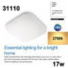 Philips 31110 LED Ceiling Light 2700K Warm White