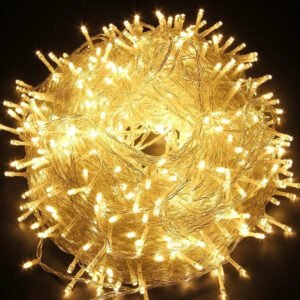 Warm White 10M 100 LED Fairy String Lights – Party Décor Lighting for Home, Events & Celebrations