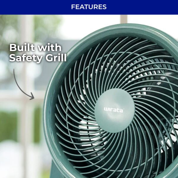Wirata F-709A Table Fan Kipas Meja 8"