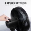 Boss Rotating Stand Fans (10", 14", 20") Fans Oscillation Fan Kipas Berdiri Kipas Angin Berdiri